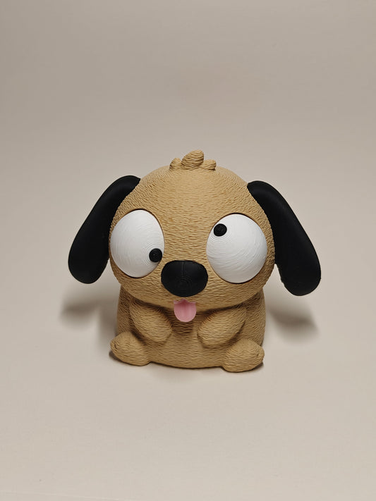 Dog Goofy Eyes SnapCharm™ Character