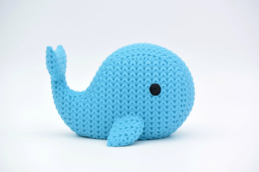 Knitted Whale Topkinz character alternate standalone view