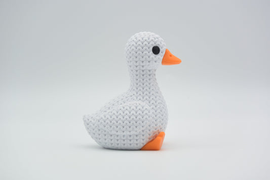 Knitted Goose Topkinz character side view