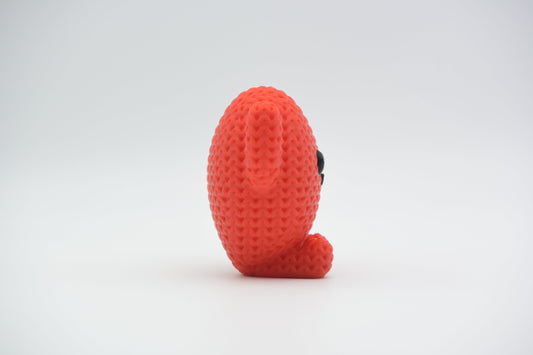 Knitted Heart Buddy - Valentine's Day Topkinz character side view