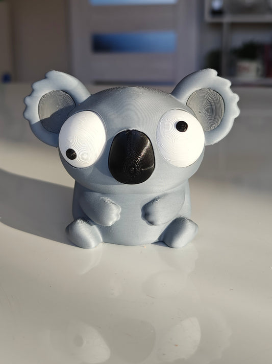 Koala Goofy Eyes SnapCharm™ Character