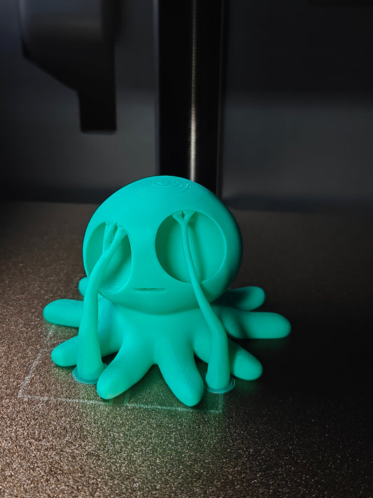 Octopus Goofy Eyes SnapCharm™ Character